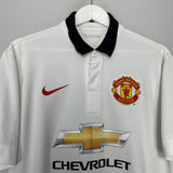 Shop 2014/15 MANCHESTER UNITED V.PERSIE #20 AWAY SHIRT (L) NIKE, classic football shirts, vintage football shirts & retro soccer jerseys at Cult Kits