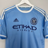 Shop 2015/16 NEW YORK CITY PIRLO #21 *AUTHENTIC* HOME SHIRT (L) ADIDAS, classic football shirts, vintage football shirts & retro soccer jerseys at Cult Kits