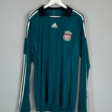 2008/09 LIVERPOOL GERRARD #8 *PLAYER ISSUE* BNWT L/S THIRD SHIRT (XL) ADIDAS