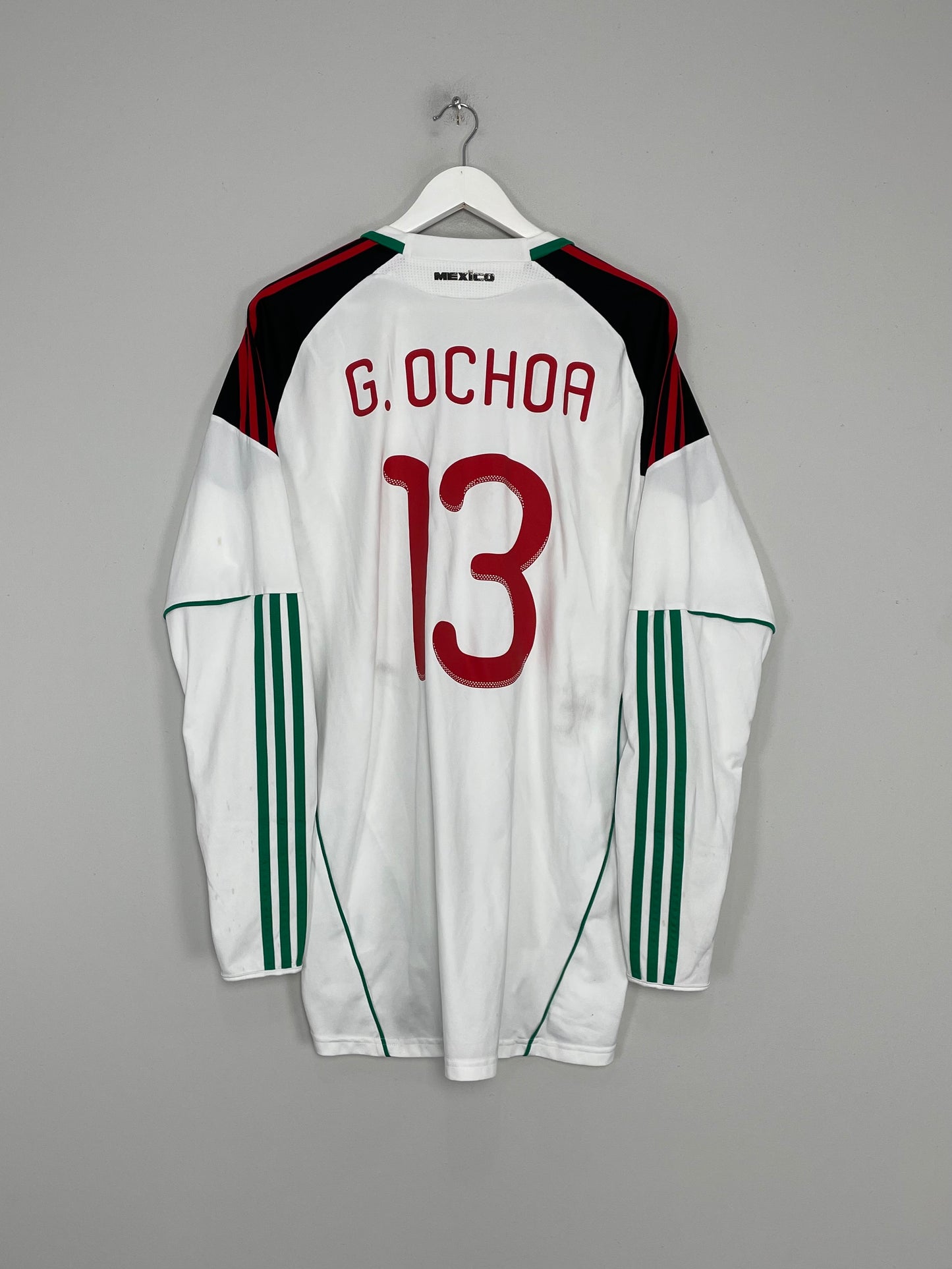 2010 MEXICO OCHOA #13 GK SHIRT (XL) ADIDAS