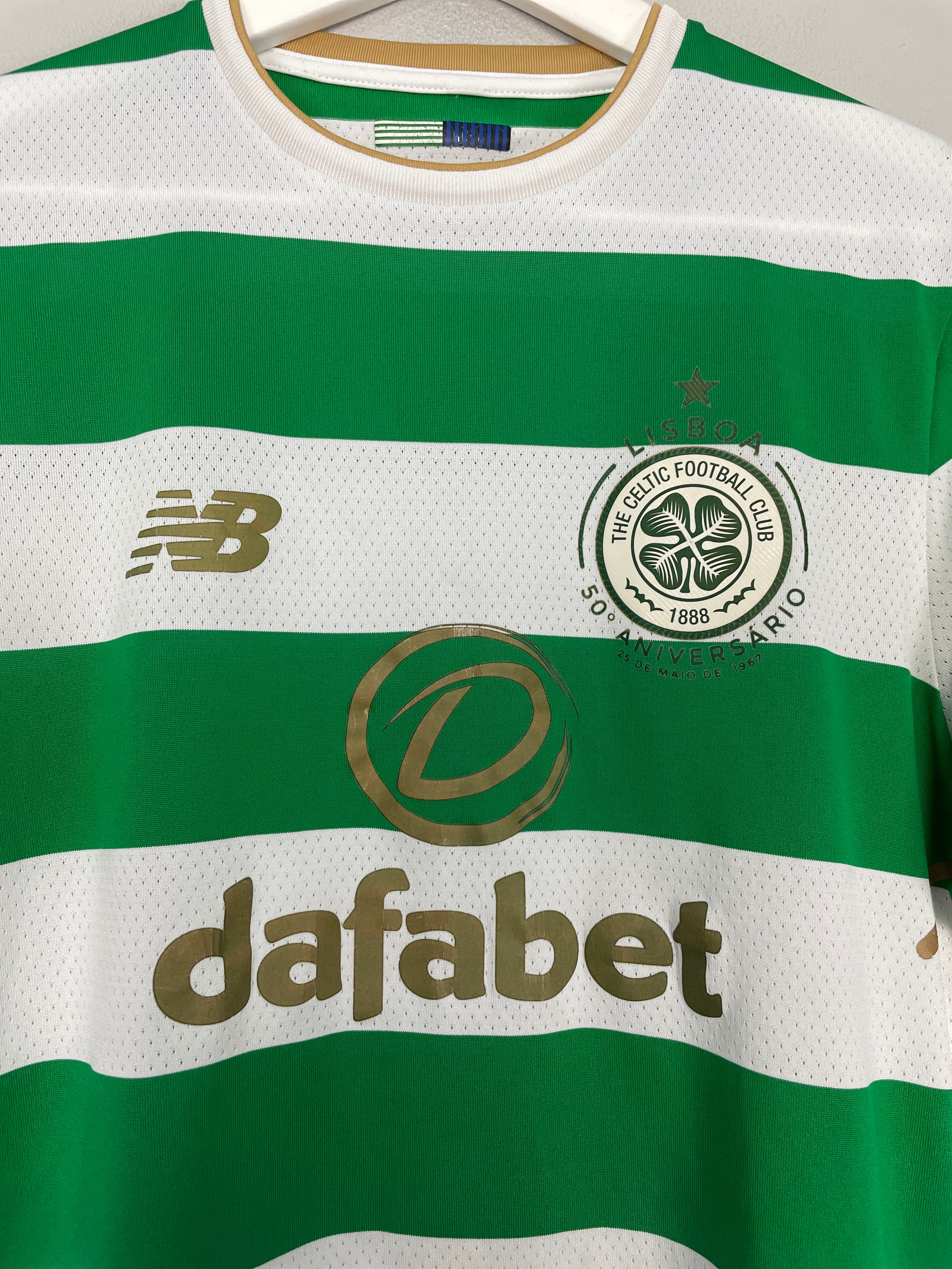 Shop 2017/18 CELTIC *50 YEAR* HOME SHIRT (S) NEW BALANCE, classic football shirts, vintage football shirts & retro soccer jerseys at Cult Kits