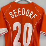 Shop 2004/06 NETHERLANDS SEEDORF #20 HOME SHIRT (M) NIKE, classic football shirts, vintage football shirts & retro soccer jerseys at Cult Kits