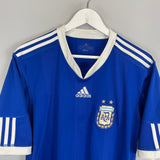 Shop 2010/11 ARGENTINA AWAY SHIRT (L) ADIDAS, classic football shirts, vintage football shirts & retro soccer jerseys at Cult Kits