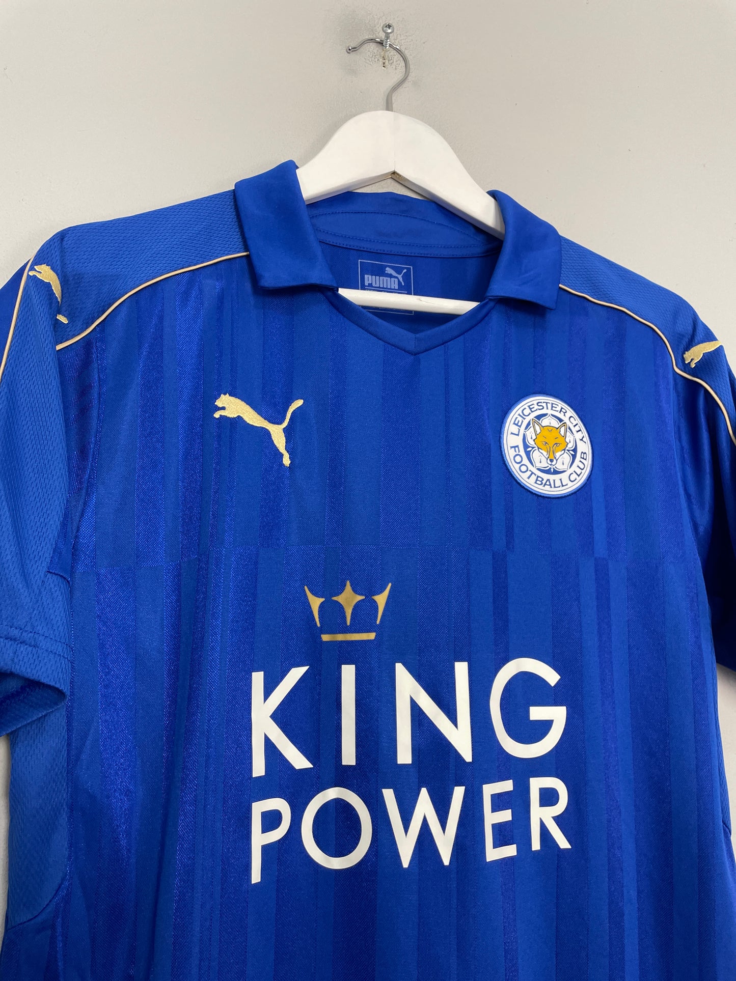 2016/17 LEICESTER CITY HOME SHIRT (M) PUMA