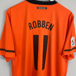 Shop 2010/11 NETHERLANDS ROBBEN #11 HOME SHIRT (XL) NIKE, classic football shirts, vintage football shirts & retro soccer jerseys at Cult Kits