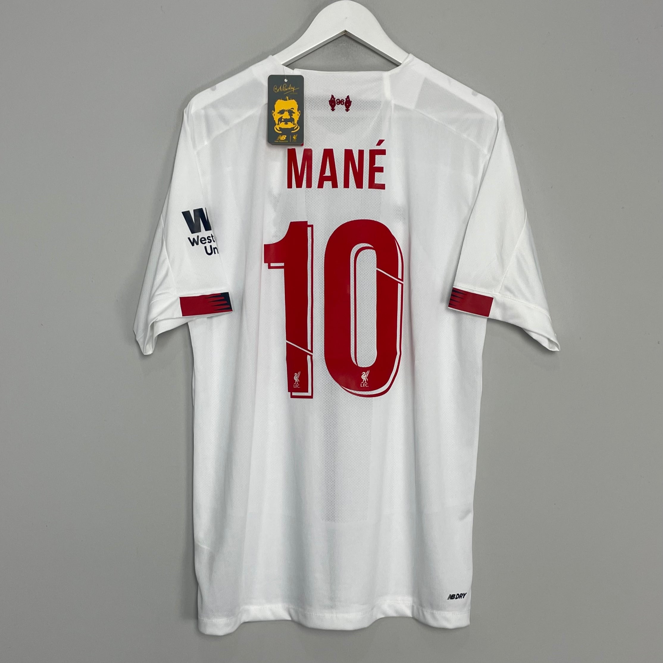 Shop 2019/20 LIVERPOOL MANE #10 *BNWT* AWAY SHIRT (XL) NEW BALANCE, classic football shirts, vintage football shirts & retro soccer jerseys at Cult Kits