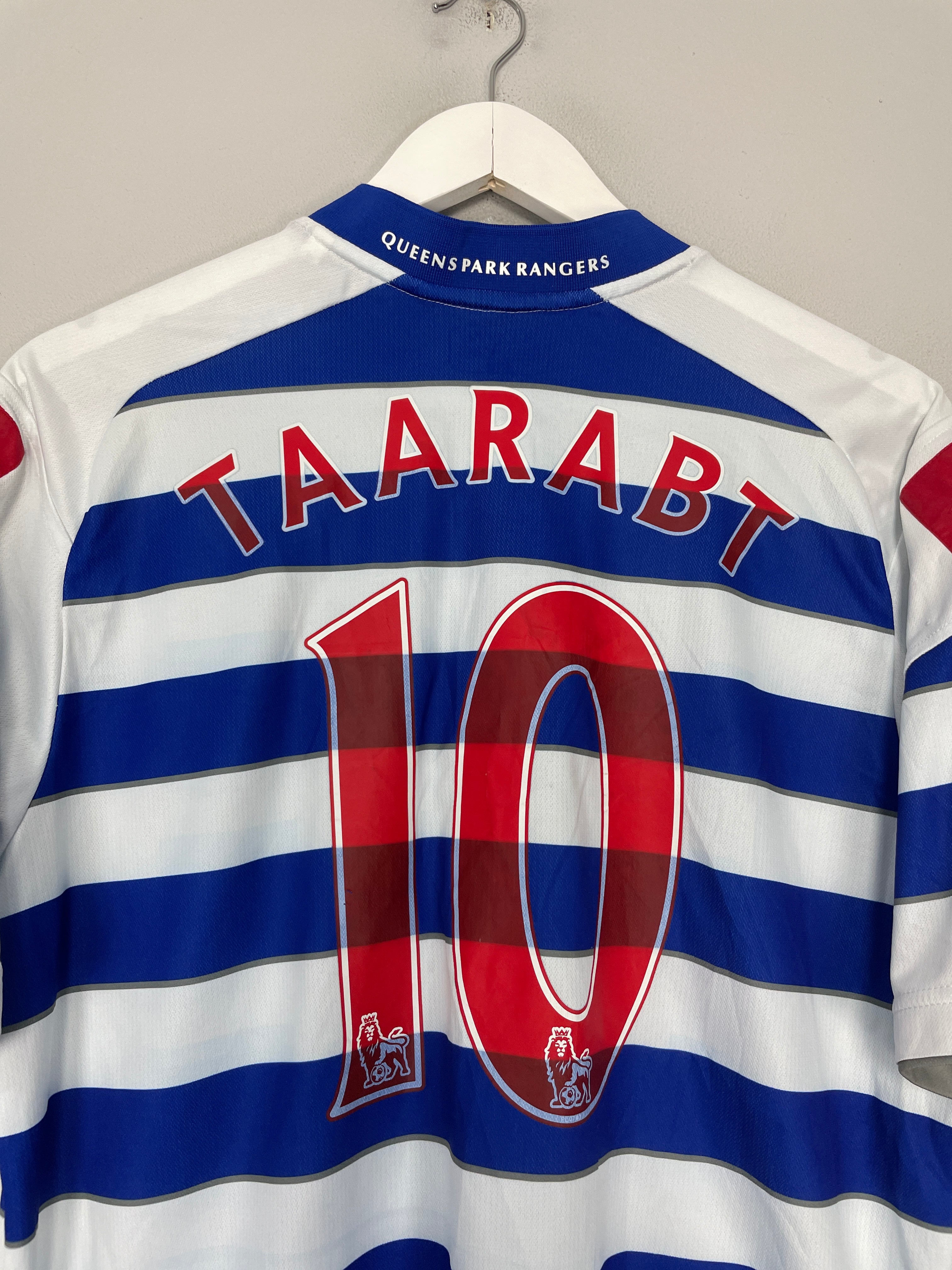 Shop 2012/13 QPR TAARABT #10 HOME SHIRT (XL) LOTTO, classic football shirts, vintage football shirts & retro soccer jerseys at Cult Kits