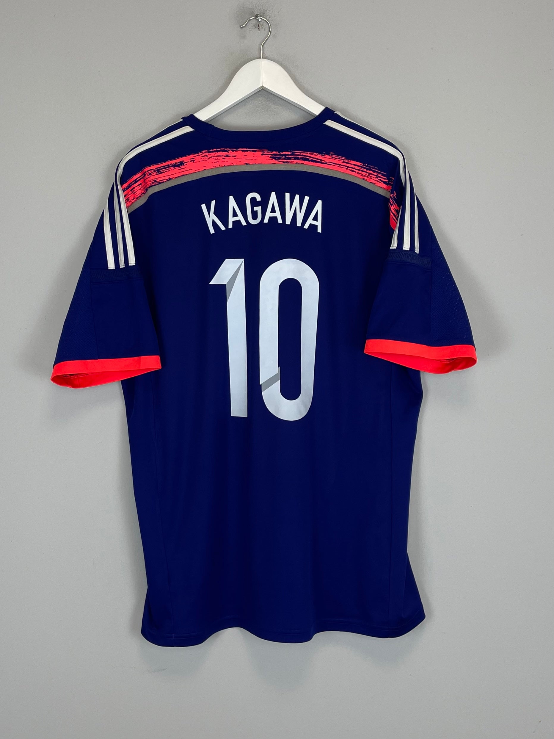 Shop 2013/14 JAPAN KAGAWA #10 HOME SHIRT (XL) ADIDAS, classic football shirts, vintage football shirts & retro soccer jerseys at Cult Kits