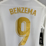 Shop 2019/20 REAL MADRID BENZEMA #9 *BNWT* HOME SHIRT (S) ADIDAS, classic football shirts, vintage football shirts & retro soccer jerseys at Cult Kits