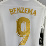 Shop 2019/20 REAL MADRID BENZEMA #9 *BNWT* HOME SHIRT (S) ADIDAS, classic football shirts, vintage football shirts & retro soccer jerseys at Cult Kits