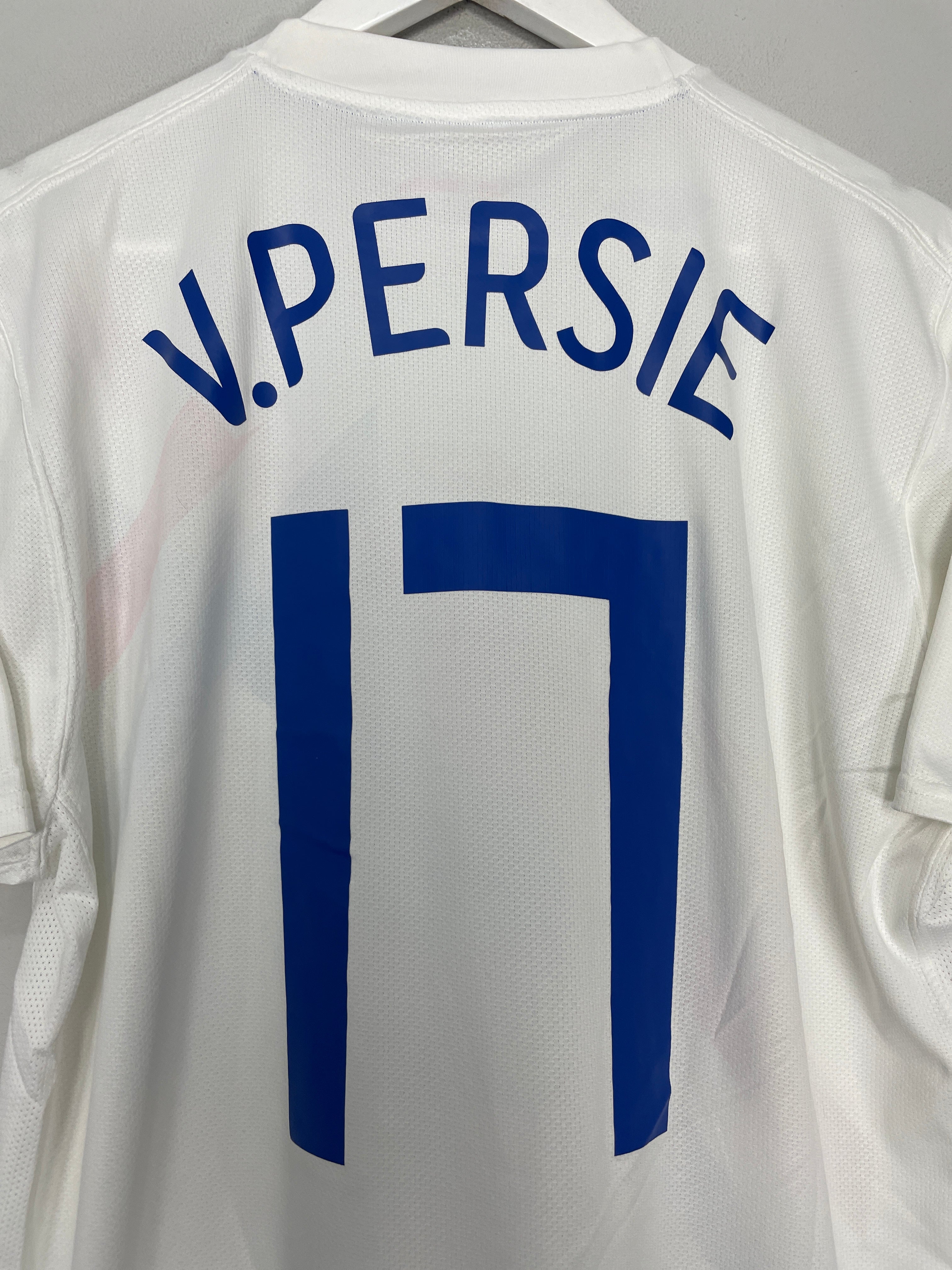 Shop 2006/08 NETHERLANDS V.PERSIE #17 AWAY SHIRT (M) NIKE, classic football shirts, vintage football shirts & retro soccer jerseys at Cult Kits