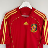 Shop 2008/10 SPAIN HOME SHIRT (L) ADIDAS, classic football shirts, vintage football shirts & retro soccer jerseys at Cult Kits