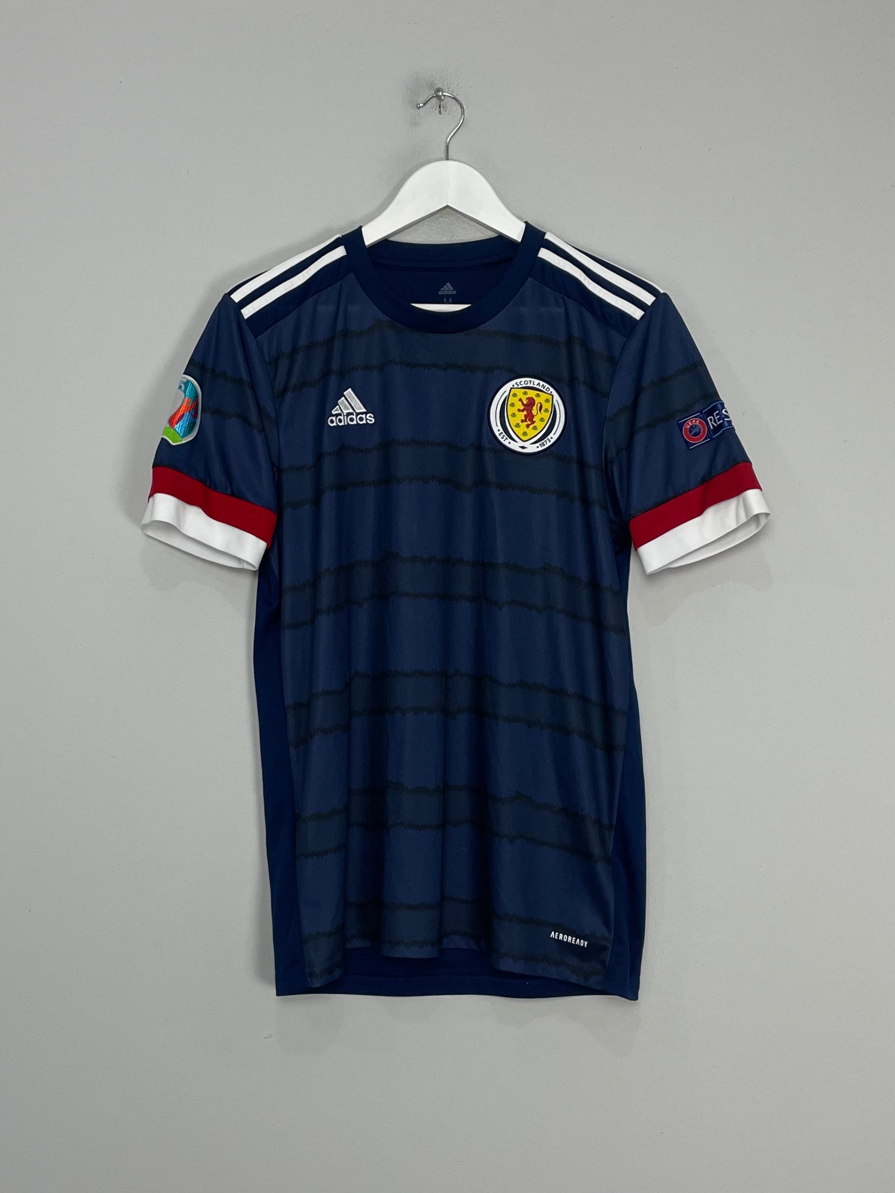 Shop 2020/21 SCOTLAND HOME SHIRT (M) ADIDAS, classic football shirts, vintage football shirts & retro soccer jerseys at Cult Kits