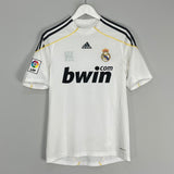 Shop 2009/10 REAL MADRID RONALDO #9 HOME SHIRT (S) ADIDAS, classic football shirts, vintage football shirts & retro soccer jerseys at Cult Kits
