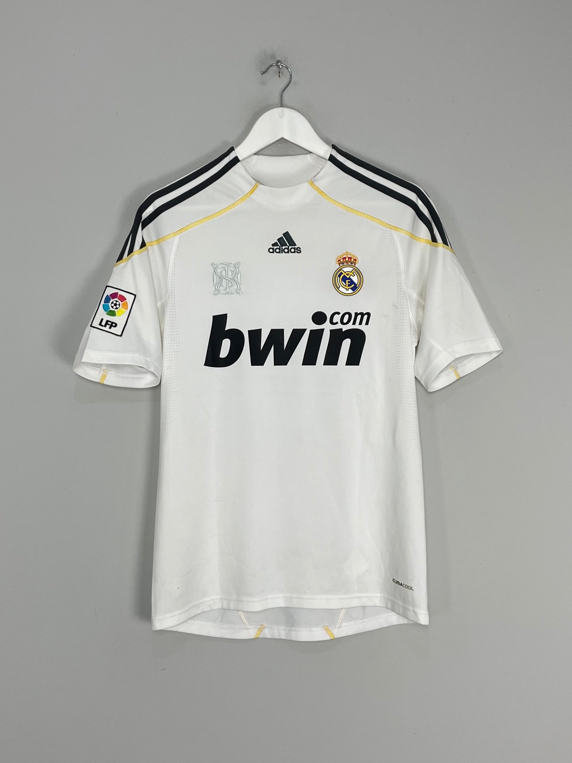 Shop 2009/10 REAL MADRID RONALDO #9 HOME SHIRT (S) ADIDAS, classic football shirts, vintage football shirts & retro soccer jerseys at Cult Kits