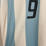 Shop 2002/04 ARGENTINA BATISTUTA #9 HOME SHIRT (L) ADIDAS, classic football shirts, vintage football shirts & retro soccer jerseys at Cult Kits