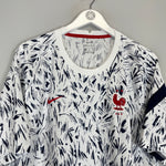 Shop 2020/21 FRANCE PRE-MATCH SHIRT (XXL) NIKE, classic football shirts, vintage football shirts & retro soccer jerseys at Cult Kits