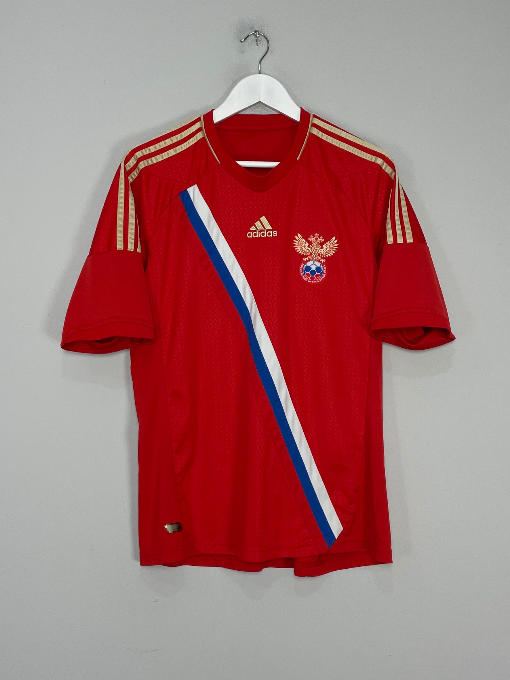 Shop 2012/13 RUSSIA HOME SHIRT (L) ADIDAS, classic football shirts, vintage football shirts & retro soccer jerseys at Cult Kits