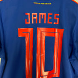 Shop 2018/19 COLOMBIA JAMES #10 AWAY SHIRT (L) ADIDAS, classic football shirts, vintage football shirts & retro soccer jerseys at Cult Kits