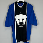 Shop 1997/98 UNAM PUMAS J.CAMPOS #1 GK SHIRT (XL) NIKE, classic football shirts, vintage football shirts & retro soccer jerseys at Cult Kits
