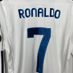 Shop 2012/13 REAL MADRID RONALDO #7 L/S HOME SHIRT (M) ADIDAS, classic football shirts, vintage football shirts & retro soccer jerseys at Cult Kits