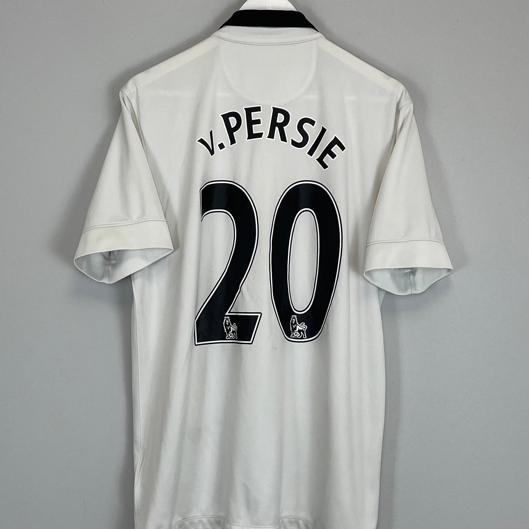 Shop 2014/15 MANCHESTER UNITED V.PERSIE #20 AWAY SHIRT (L) ADIDAS, classic football shirts, vintage football shirts & retro soccer jerseys at Cult Kits