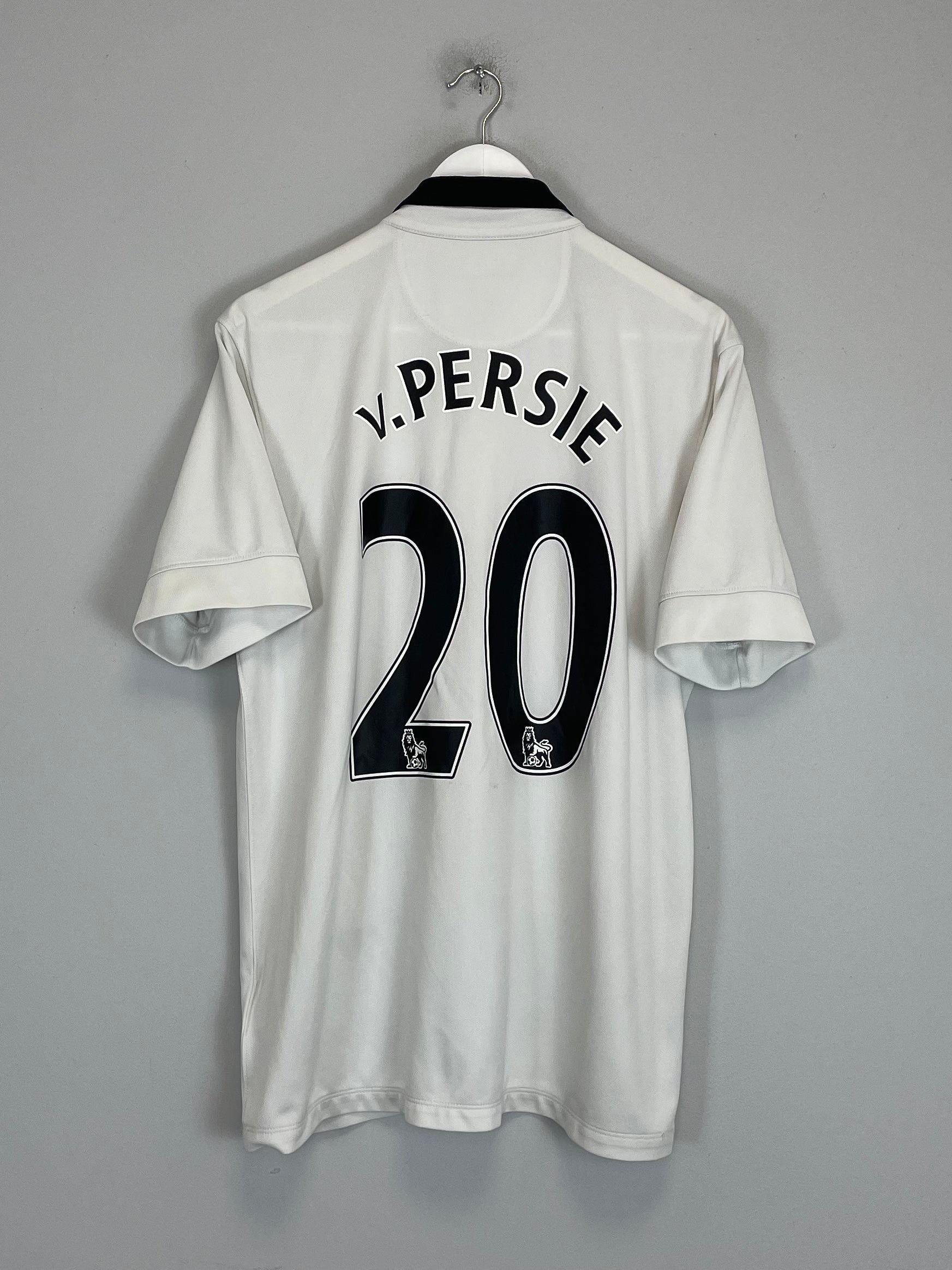 Shop 2014/15 MANCHESTER UNITED V.PERSIE #20 AWAY SHIRT (L) ADIDAS, classic football shirts, vintage football shirts & retro soccer jerseys at Cult Kits