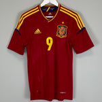 Shop 2012/13 SPAIN TORRES #9 HOME SHIRT (S) ADIDAS, classic football shirts, vintage football shirts & retro soccer jerseys at Cult Kits