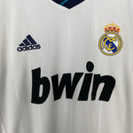 Shop 2012/13 REAL MADRID RONALDO #7 L/S HOME SHIRT (M) ADIDAS, classic football shirts, vintage football shirts & retro soccer jerseys at Cult Kits
