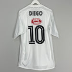 2004/05 SANTOS DIEGO #10 HOME SHIRT (XL) UMBRO