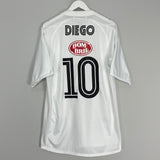 2004/05 SANTOS DIEGO #10 HOME SHIRT (XL) UMBRO