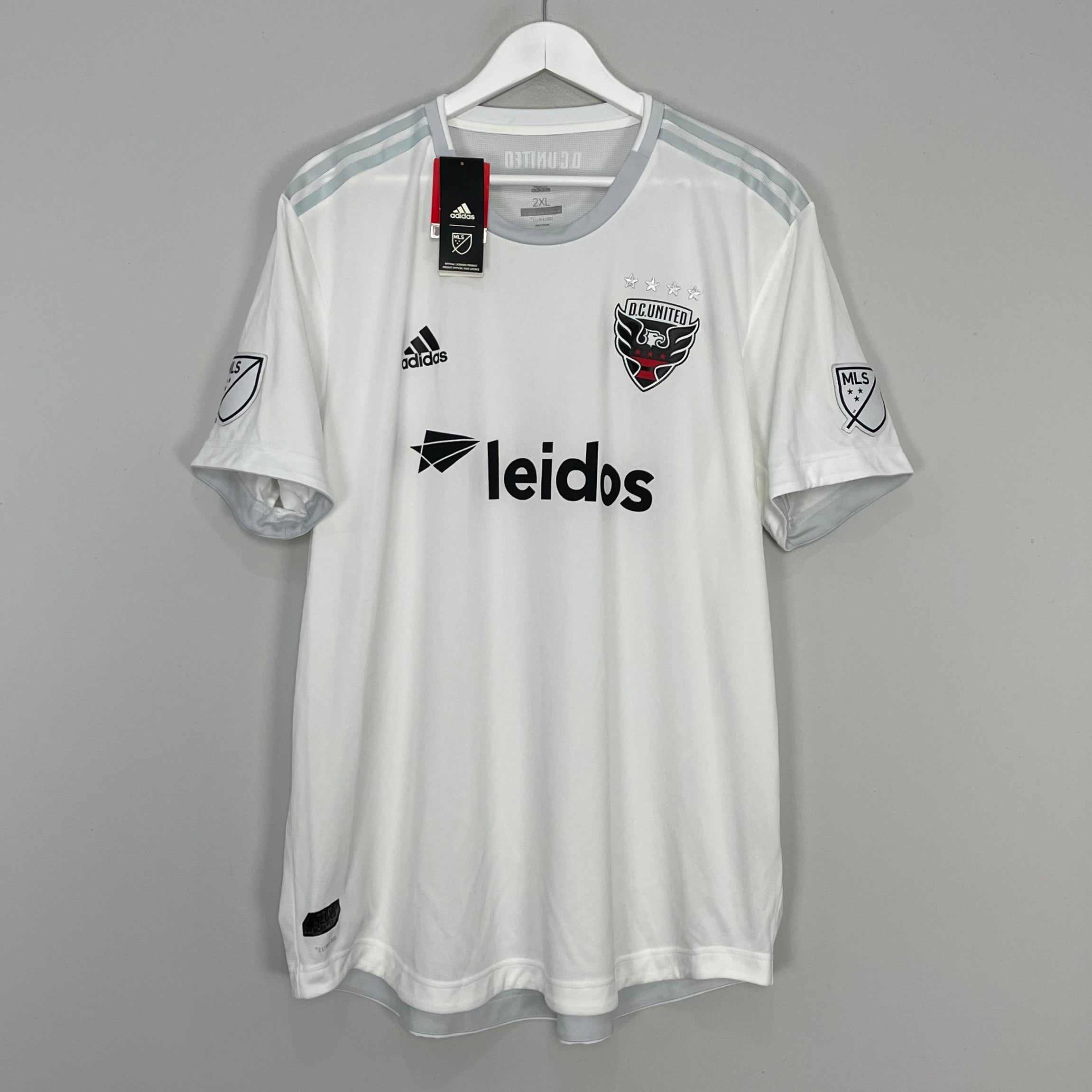 Shop 2019/20 DC UNITED *BNWT* AUTHENTIC AWAY SHIRT (XXL) ADIDAS, classic football shirts, vintage football shirts & retro soccer jerseys at Cult Kits