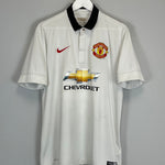 Shop 2014/15 MANCHESTER UNITED V.PERSIE #20 AWAY SHIRT (L) ADIDAS, classic football shirts, vintage football shirts & retro soccer jerseys at Cult Kits