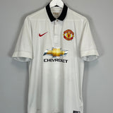 Shop 2014/15 MANCHESTER UNITED V.PERSIE #20 AWAY SHIRT (L) ADIDAS, classic football shirts, vintage football shirts & retro soccer jerseys at Cult Kits