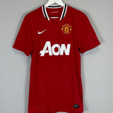 2011/12 MANCHESTER UNITED VIDIC #15 HOME SHIRT (S) NIKE