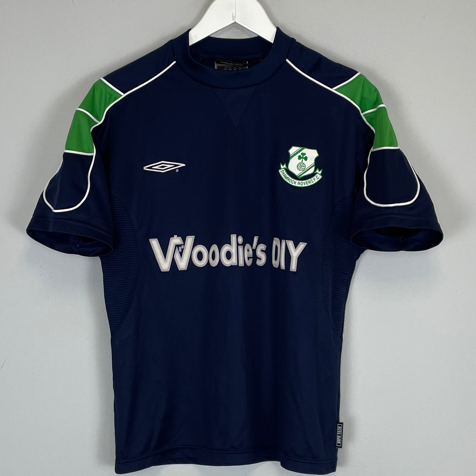 Shop 2002/03 SHAMROCK ROVERS AWAY SHIRT (Y) UMBRO, classic football shirts, vintage football shirts & retro soccer jerseys at Cult Kits