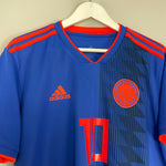 Shop 2018/19 COLOMBIA JAMES #10 AWAY SHIRT (L) ADIDAS, classic football shirts, vintage football shirts & retro soccer jerseys at Cult Kits