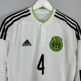2014/15 MEXICO R.MARQUEZ #4 L/S AWAY SHIRT (M) ADIDAS