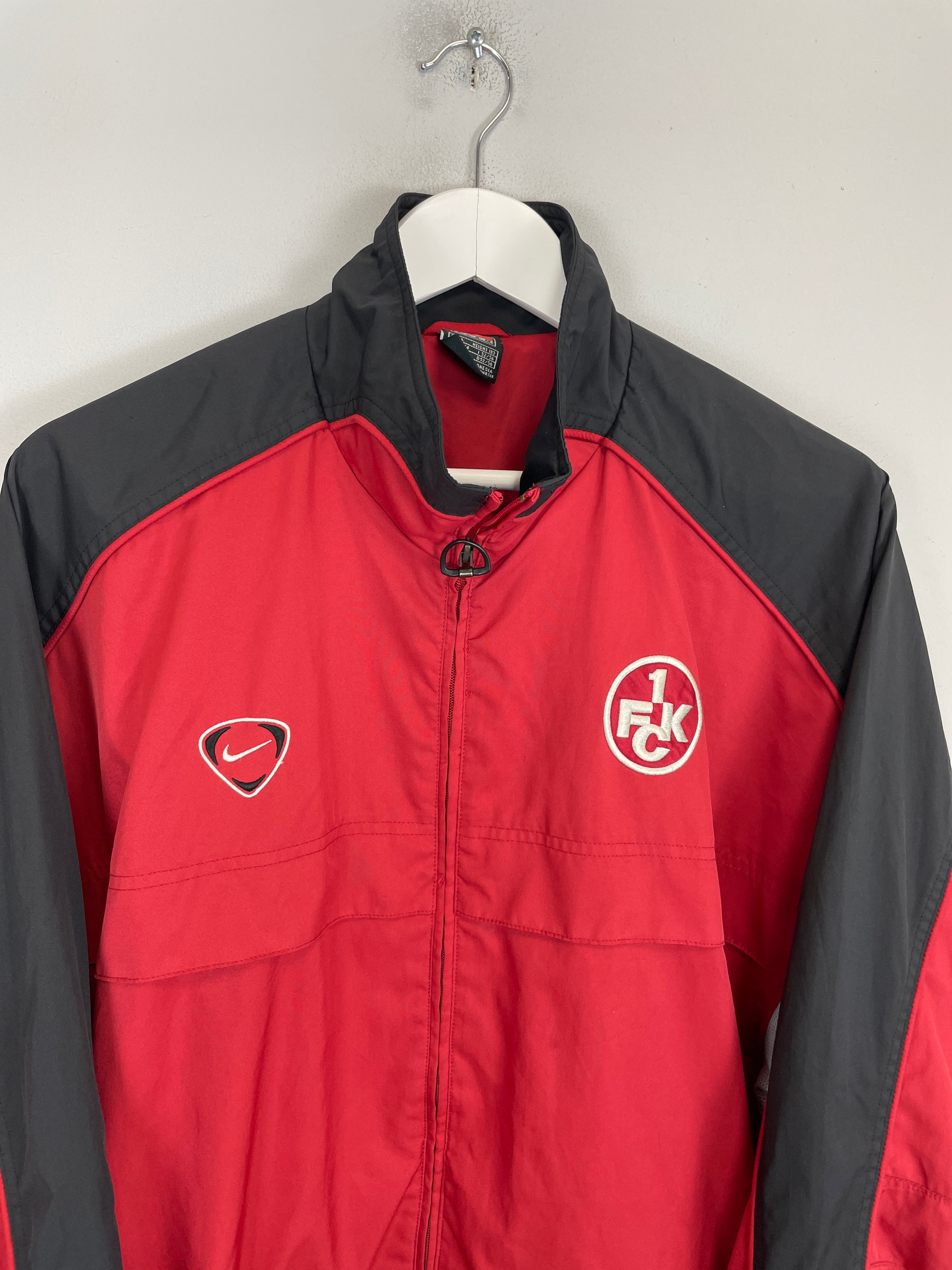 Shop 2000/01 KAISERSLAUTERN TRAINING JACKET (L) NIKE, classic football shirts, vintage football shirts & retro soccer jerseys at Cult Kits