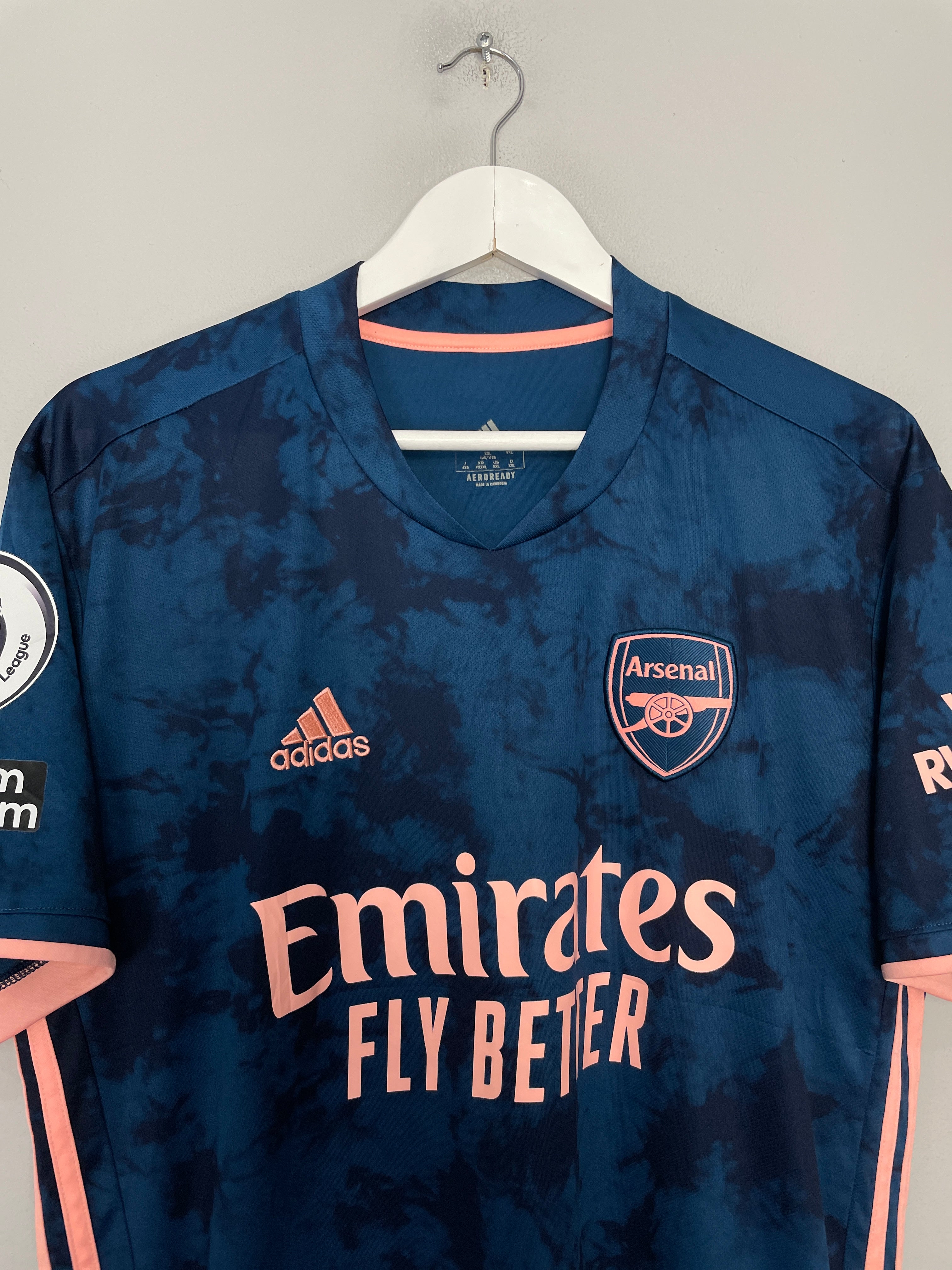 Shop 2020/21 ARSENAL THOMAS #18 THIRD SHIRT (XXL) ADIDAS, classic football shirts, vintage football shirts & retro soccer jerseys at Cult Kits