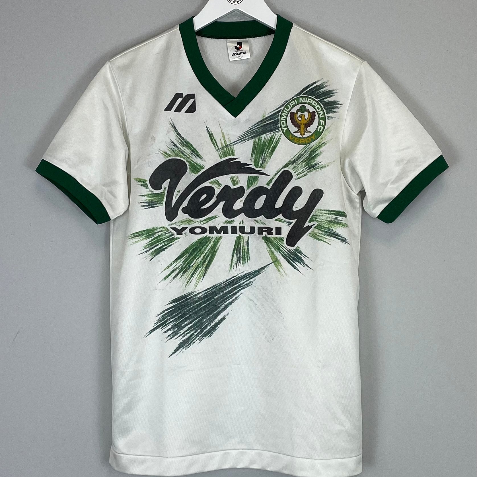 Shop 1993/95 TOKYO VERDY HOME SHIRT (M) MIZUNO, classic football shirts, vintage football shirts & retro soccer jerseys at Cult Kits