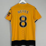 2022/23 WOLVES NEVES #8 HOME SHIRT (M) CASTORE