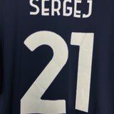 2020/21 LAZIO SERGEJ #21 THIRD SHIRT (XXL) MACRON