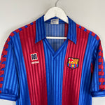 Shop 1989/92 BARCELONA HOME SHIRT (M) MEYBA, classic football shirts, vintage football shirts & retro soccer jerseys at Cult Kits