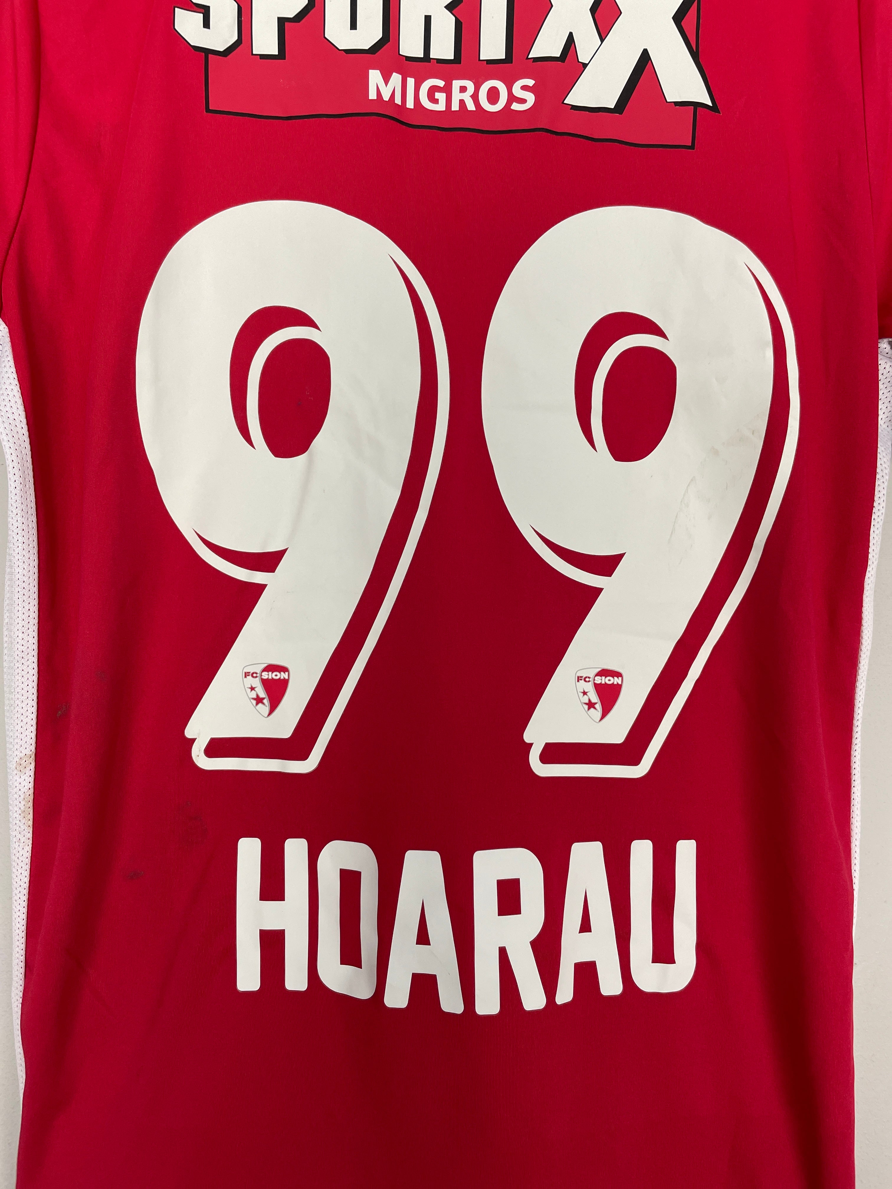 Shop 2022/23 FC SION HOARAU #99 HOME SHIRT (S) MACRON, classic football shirts, vintage football shirts & retro soccer jerseys at Cult Kits
