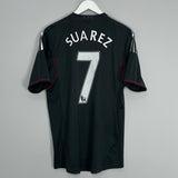 2011/12 LIVERPOOL SUAREZ #7 AWAY SHIRT (M) ADIDAS