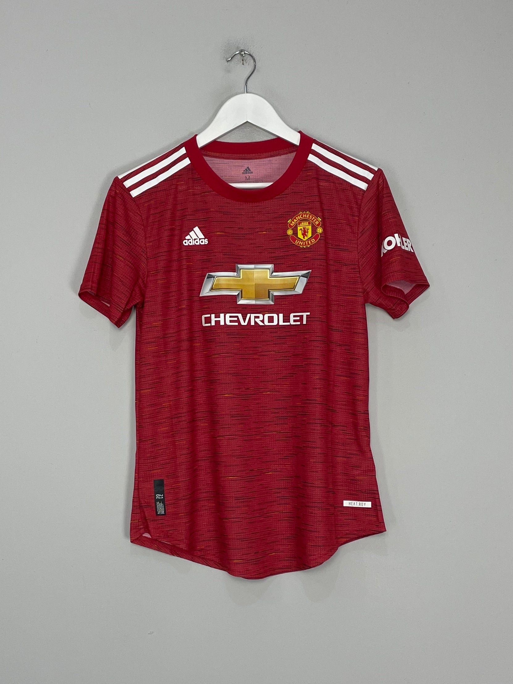 Shop 2020/21 MANCHESTER UNITED *PLAYER ISSUE WOMENS* HOME SHIRT (M.KIDS) ADIDAS, classic football shirts, vintage football shirts & retro soccer jerseys at Cult Kits