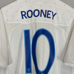 Shop 2010/11 ENGLAND ROONEY #10 HOME SHIRT (M) UMBRO, classic football shirts, vintage football shirts & retro soccer jerseys at Cult Kits