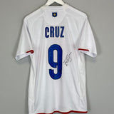 2007/08 INTER MILAN CRUZ #9 *SIGNED* AWAY SHIRT (M) NIKE