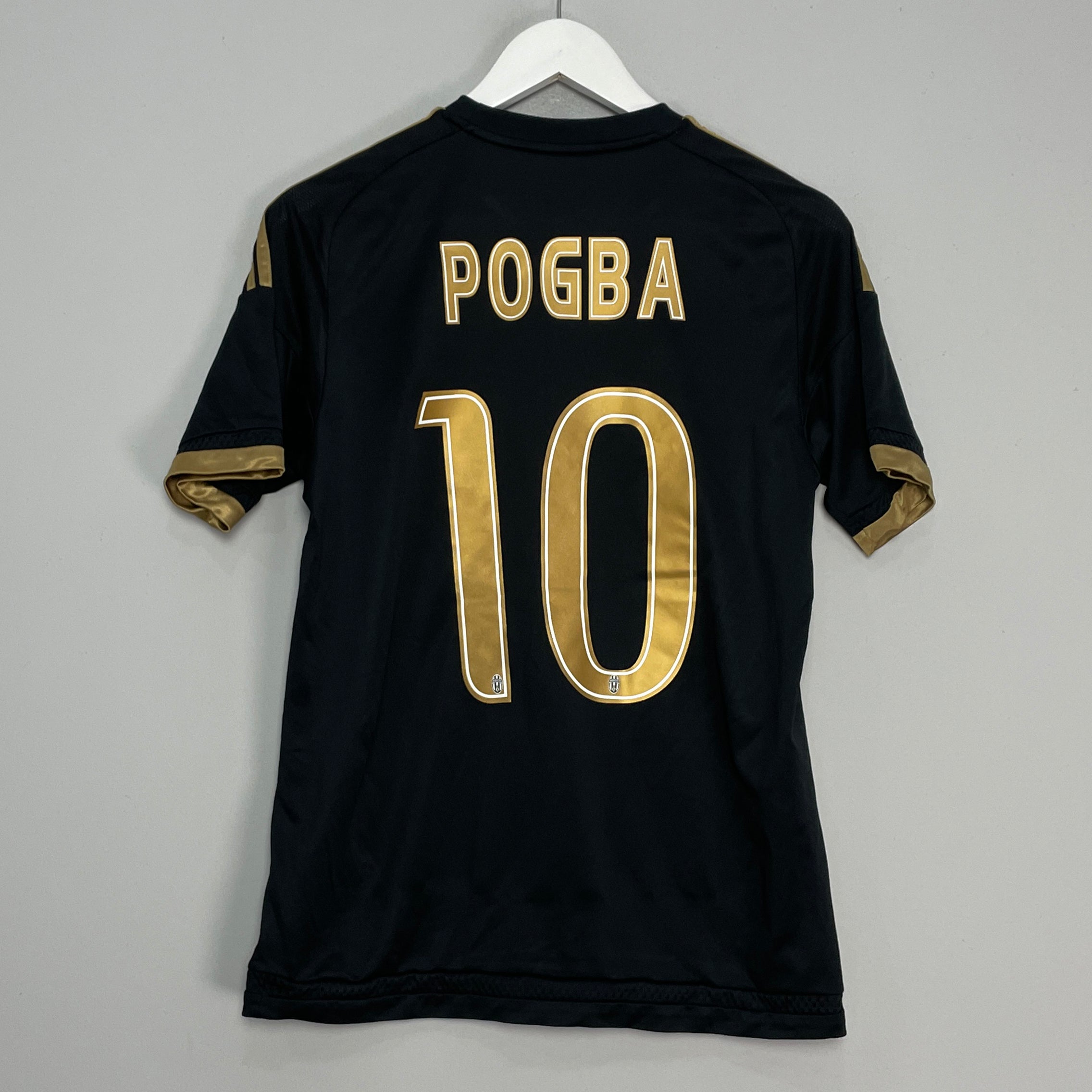 Shop 2015/16 JUVENTUS POGBA #10 THIRD SHIRT (M) ADIDAS, classic football shirts, vintage football shirts & retro soccer jerseys at Cult Kits